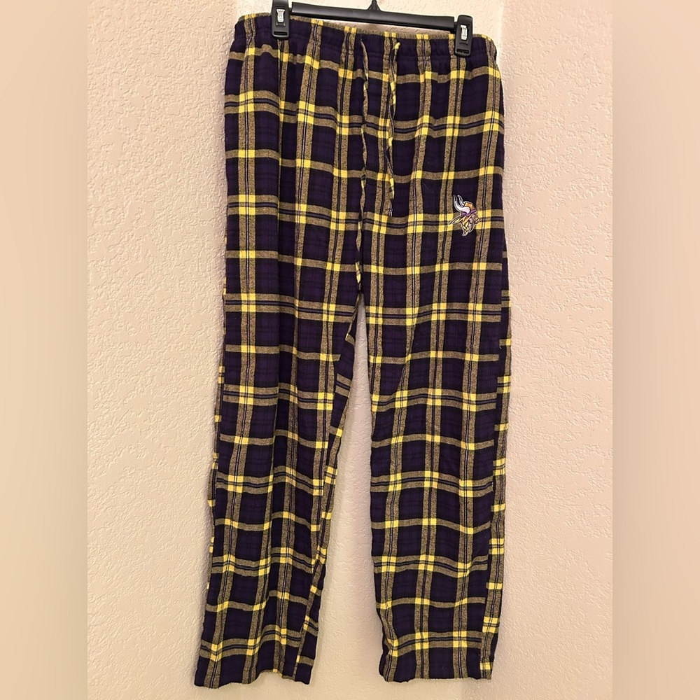 NFL Minnesota Vikings Men’s Loungewear Pants, Size Large, Preloved